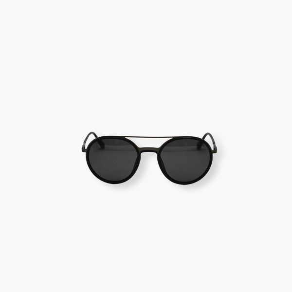 🕶️ PANTOM 6232 – Round sunglasses with a metal upper frame