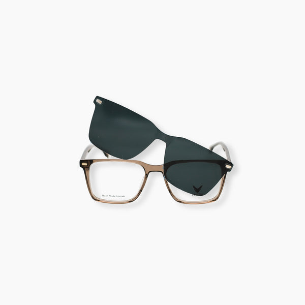 🕶️ VANTOM Clip-On 9579 – Men's Clip-On Sunglasses