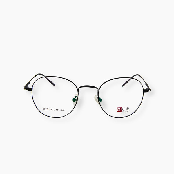 نظارة EYEWEAR موديل 55731، بتصميم مستطيل ناعم .