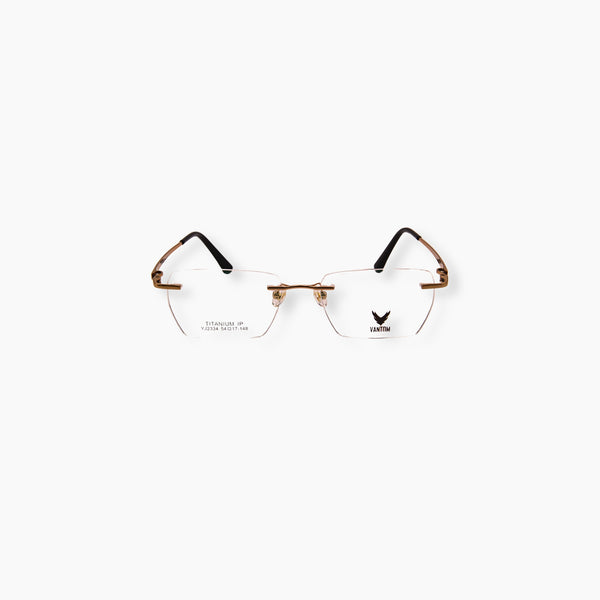 Titanium Rimless Prescription Glasses – PANTOM YJ2334