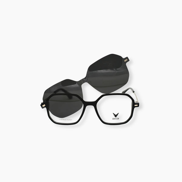 🕶️ VANTOM Clip-on 9788 – Double-Layer Sunglasses